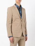 two button blazer 