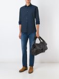 stonewash straight leg jeans