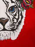 tiger print T-shirt 