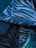feather print scarf