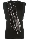 sequin bolt top