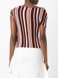 striped knitted top