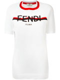 logo print T-shirt