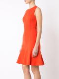 flared sleeveless dress