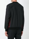 contrast panel sweatshirt