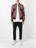 printed bomber jacket 
