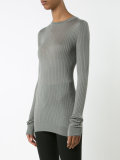 ribbed jumper