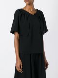 draped shortsleeves T-shirt