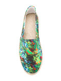 tropical print espadrilles