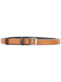 square buckle thin belt