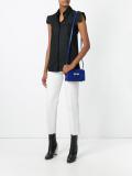 triangle detail shoulder bag