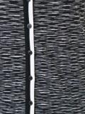 blurry stripes buttoned cardigan