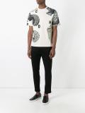 shell print T-shirt