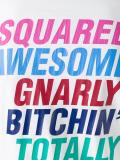 slogan print T-shirt