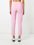 tailored cropped trousers