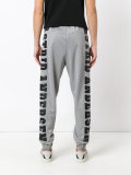 classic logo print track pants