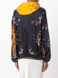 printed hooded jacket