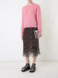 floral print skirt 