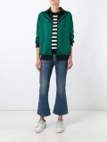 'Janet' zipped sweatshirt