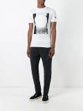 geometric print T-shirt