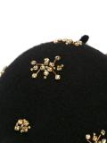 embellished hat