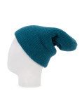 cashmere ribbed beanie 