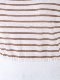 striped boat neck sweater
