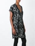 floral lace v-neck dress