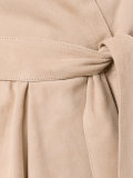 drawstring fitted jacket 