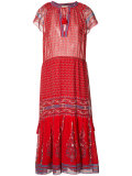 tassel detail midi dress