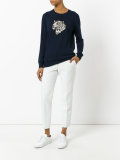 sequin tiger sweater