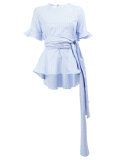 bow front blouse