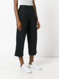 loose cropped trousers