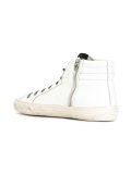 Slide hi-top sneakers