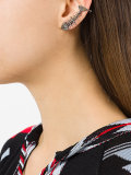 diamond fish bone ear cuff