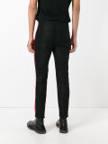 panelled skinny trousers