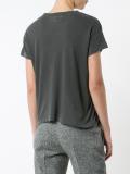 abstract print T-shirt