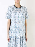 floral print T-shirt