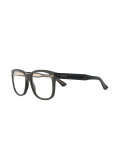 square frame rhinestone glasses