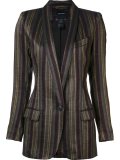 shawl stripe blazer