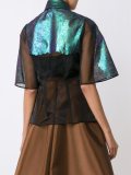 iridescent lace shirt 