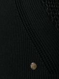 sheer panel jumper 