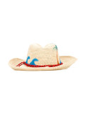 Crochet guayuro beads panama hat 