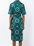 Giacinto Printed Silk Wrap Dress