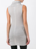 roll neck knitted top