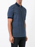 striped polo shirt