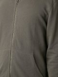 zipped hoodie