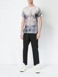 chest print T-shirt