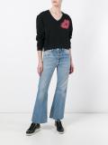 bunny print sweatshirt