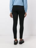 zipped lateral leggings